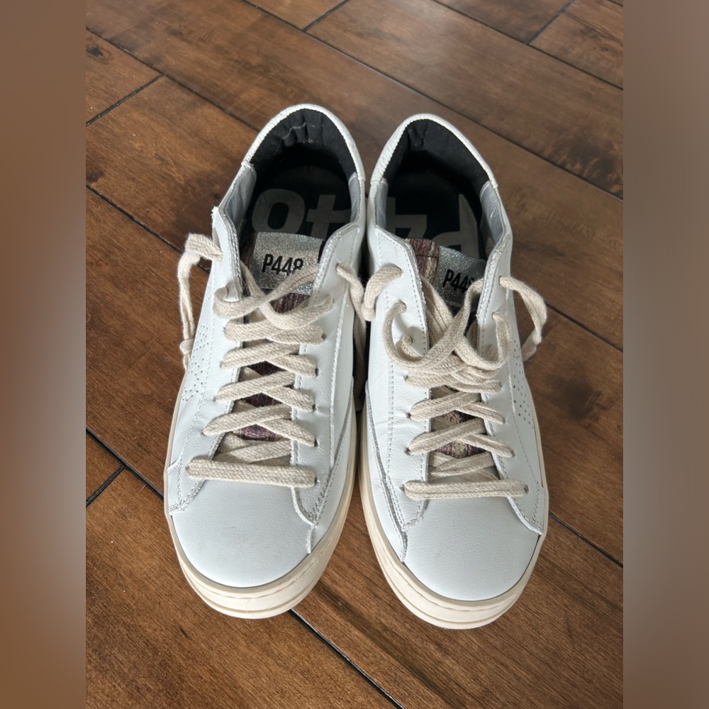 P448 Leather Size 40 Sneakers (size 9-9.5)